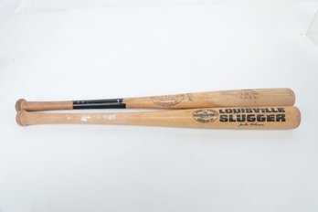 2 Vintage Wood Bats From Dodgers Game