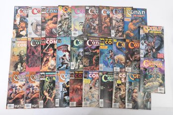 Group Of Marvel Conan Comic Books