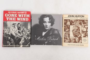 Books On Classic Movies And Movie Stars Including Gone With The Wind