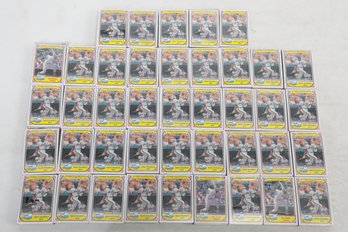 Lot Of 40 1984 Drake's Big Hitters Topps Baseball Trading Card Complete VINTAGE Set #1-33