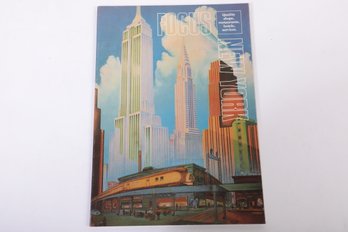 Ephemera:  1980s NYC Advertising Guide Illustrated Fashion Food