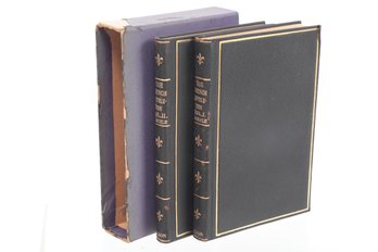 Leather  Bindings Two Volumes Thomas Carlyle French Revolution
