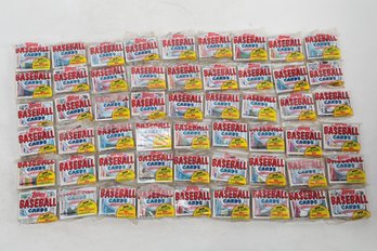 Lot Of 49 1989 Topps Baseball Card Jumbo Cello 39 Card Packs