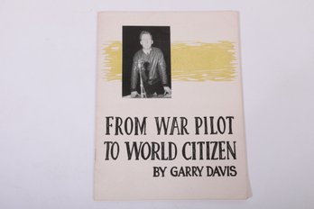 Davis, G. From War Pilot To World Citizen. Libertarian Press.