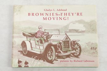 Brownies They're Moving , Childrens Book, Illustrated, Dust Jacket