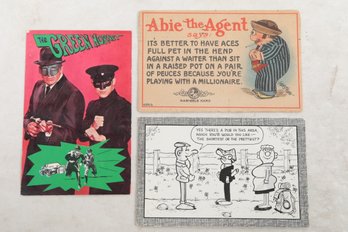 Green Hornet Postcard , Abbie The Agent,  1 Other