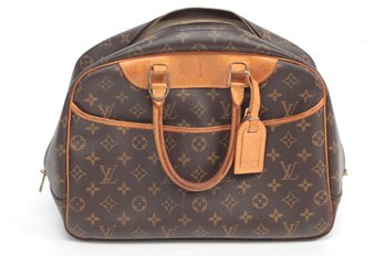 Authentic Louis Vuitton Monogram Deauville Hand Bag