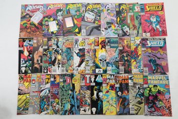 Lot Of 32 Misc Comic Books Dc Image Marvel Independent Nice Mix