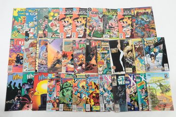 Lot Of 33 Misc Comic Books Dc Image Marvel Independent Nice Mix