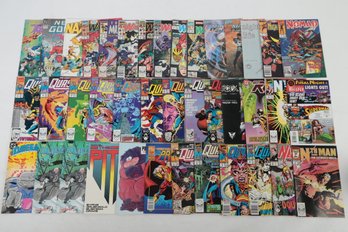 Lot Of 40 Misc Comic Books Dc Image Marvel Independent Nice Mix