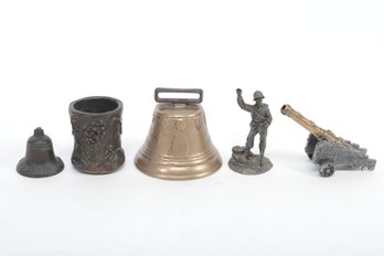 Grouping Of Miscellaneous Bronze Pieces (Vintage/Antique & Modern)