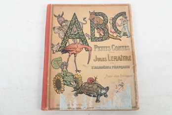 1919 ABC Petits Contes Illustrated By JOB Chromotypographic