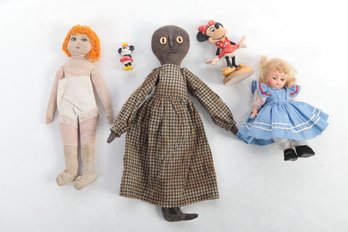 Grouping Of Assorted Vintage/Antique Dolls