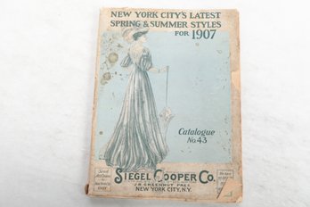Womans Fashion 1907 Illustrated NY Catalogue