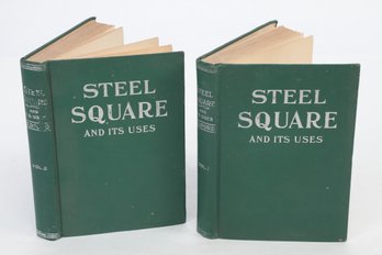 Technology:  The Steel Square And Its Uses. 1915.  2 Vols.