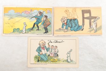Heat Sensitive Humorous Postcards, Copyright, 1906, By American Journal Examiner.