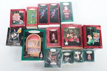 Grouping Of Assorted Hallmark Ornaments