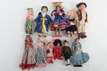 Lot Of Vintage Collectible Dolls