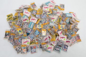 Large Lot Of Baseball Cards Re-packs From The 1980's And Early 1990's