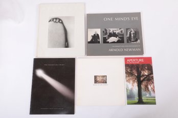 4 Photography Books: Arnold Newman, Aperture 79, Etc.