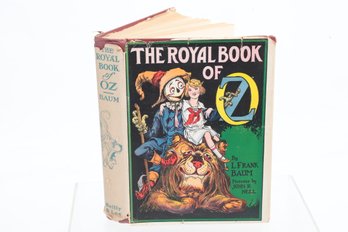 L. Frank BAUM, The Royal Book Of Oz Hardcover With Dust Jacket