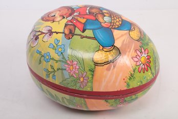 Early 1900's Large Paper Mache Easter Egg