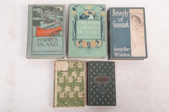 DECORATIVE COVERED BOOKS FROM THE LATE 19TH & EARLY 20TH CENTURIES