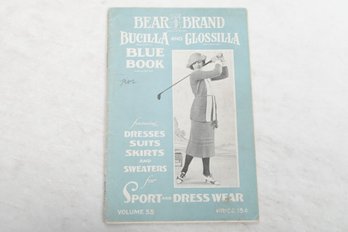 Vintage Fashion Catalog Dresses, Suits, Skirts And Sweaters