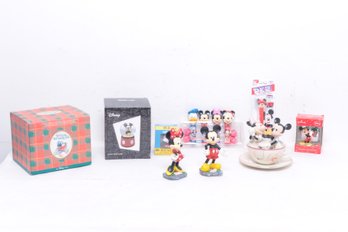 Grouping Of Disney Collectibles