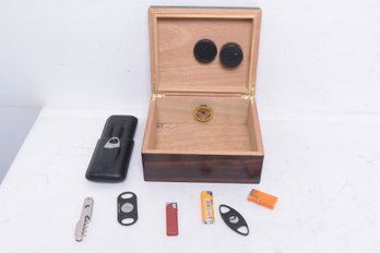 Pre-Owned Cigar Humidor, Travel Case Lighters & Clippers