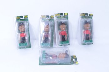 Lot Of 5 Tiger Woods Bobble Head Figures