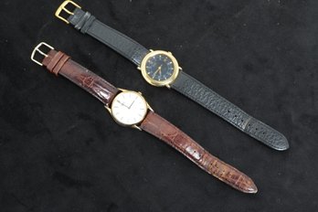 2 Vintage Pre Owned Seiko Quartz Watches