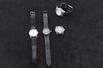 4 Pre Owned Victorinox Swiss Army Watches