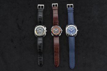 3 Pre Owned Nautica Designer Watches