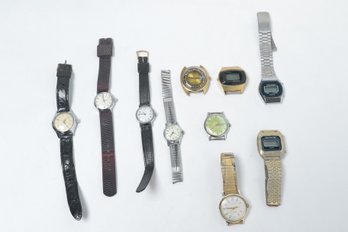 10 Vintage Pre Owned Timex Watches