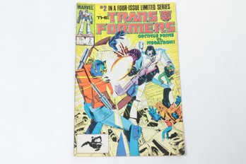 Number 2 In A 4 Issue Limited Series Transformers Marvel Comic Book