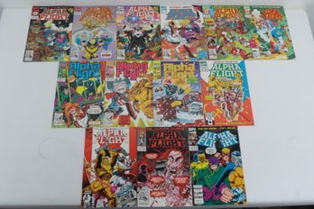 13 Alpha Fight Marvel Comic Books