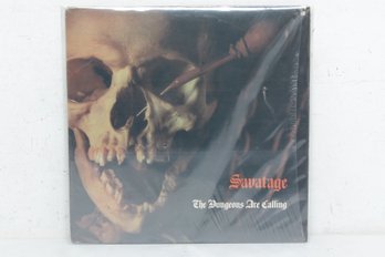 Vintage Savatage 'Dungeons Are Calling' Vinyl LP (Green Combat Label)