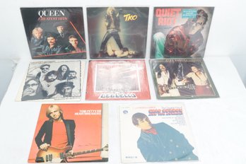 8 Mixed Classic Rock Vinyl LPs: Queen, Quiet Riot, Tom Petty & The Heartbreakers & More!!!