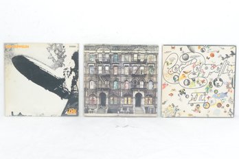 3 VTG Led Zeppelin Vinyl LPs: Self Titled, Physical Graffiti & Zeppelin III