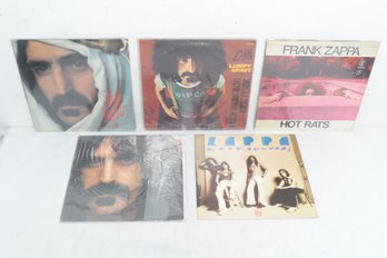 5 Original Frank Zappa Vinyl LPs: Hot Rats, Lumpy Gravy, Sheik Yerbouti & More