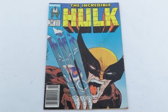 The Incredible Hulk # 340 Key Issue  Marvel Comic Wolverine Mcfarlane