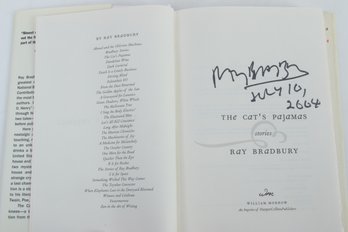 Modern Lit: The Cat's Pajamas: Stories' By Ray Bradbury, Signed First Edition