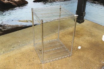 Metal Shelving Rack  24x24x34