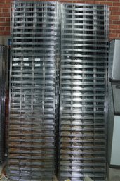 Lot Of 10  Slat Grid Panel 96' X 24'