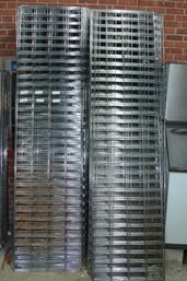 Lot Of 10  Slat Grid Panel 96' X 24'