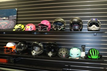 Helmet Lot New And Used