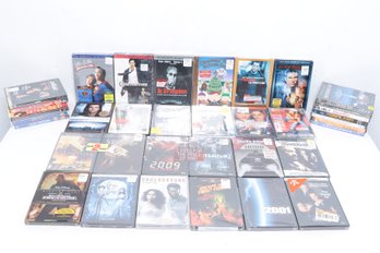 37 Sealed Mixed Genre DVDs: Heat, Almost Famous, Traffic, Bad Boys & More!!