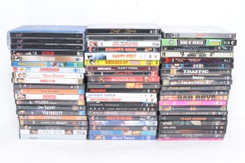 Grouping Of 60 Pre-Owned Mixed Genre DVDs