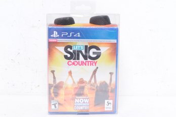 Sealed: Sony PS4 Sing 'Country'